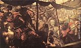 Jacopo Robusti Tintoretto Battle between Turks and Christians painting